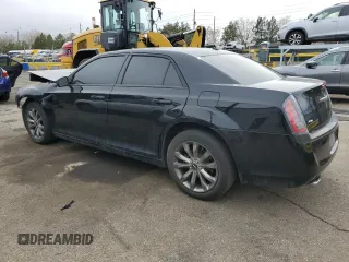 2014 Chrysler 300 with VIN 2C3CCAGG5EH375452, listed as a Copart auction lot 46312185 with 96,397 mi miles and Salvage Title. Bid and sale history available at carsss.com. Image 2.