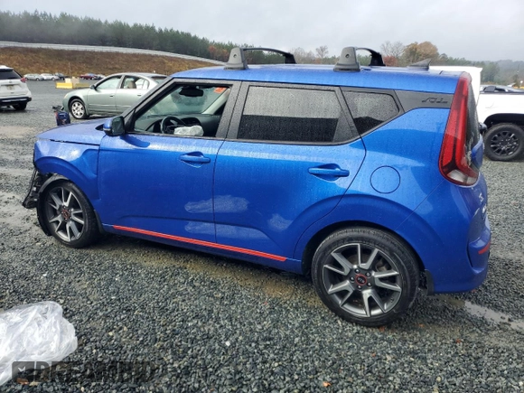 2021 Kia Soul Turbo with VIN KNDJ53AF1M7740728, listed as a Copart auction lot 81452354 with Not Provided miles and Salvage Title. Bid and sale history available at DreamBid. Image 2.