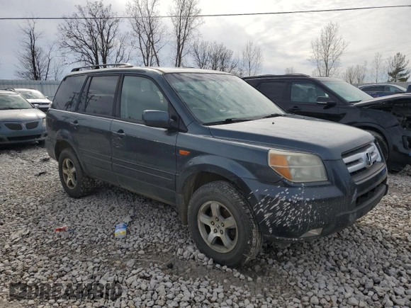 2006 Honda Pilot EX with VIN 5FNYF284X6B005916, listed as a Copart auction lot 46871255 with 246,526 mi miles and Clean Title. Bid and sale history available at DreamBid. Image 4.