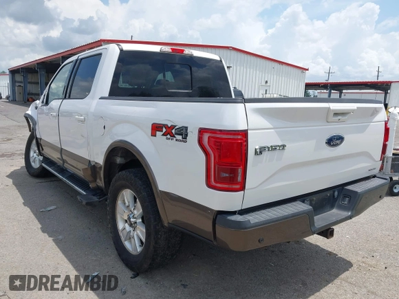 2015 Ford F-150 XLT with VIN 1FTEW1EF6FKD32660, listed as a IAAI auction lot 42066926 with 189,351 mi miles. Bid and sale history available at carsss.com. Image 3.