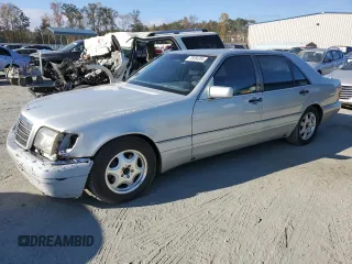 1999 Mercedes-Benz S-Class with VIN WDBGA43G7XA412012, listed as a Copart auction lot 78264204 with 141,038 mi miles and Clean Title. Bid and sale history available at carsss.com. Image 1.