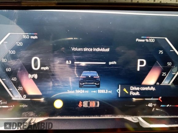 2024 BMW 7 Series 740i z VIN WBA23EH09RCP80655, wystawiony jako Copart lot #59380475 z przebiegiem 16 424 mil mil oraz Czysty tytuł • Clean title. Historia ofert i sprzedaży dostępna na DreamBid. Obrazek 9.