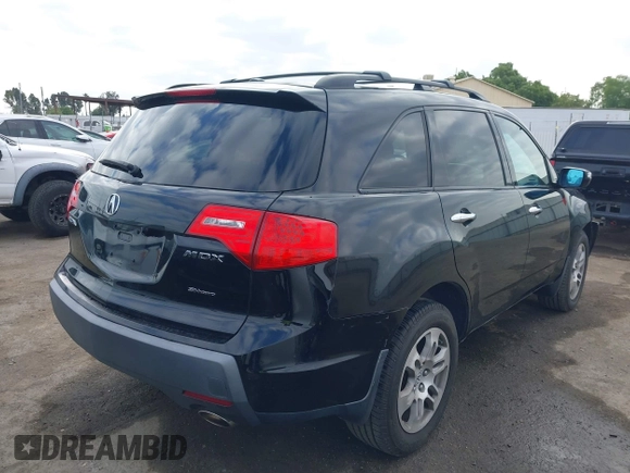 2008 Acura MDX Tech/Pwr Tail Gate with VIN 2HNYD28648H550721, listed as a IAAI auction lot 42071252 with 101,814 mi miles. Bid and sale history available at carsss.com. Image 4.