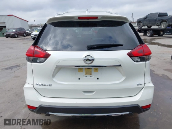 2017 Nissan Rogue SV with VIN JN8AT2MT2HW380211, listed as a IAAI auction lot 41672425 with 39,700 mi miles and . Bid and sale history available at DreamBid. Image 17.