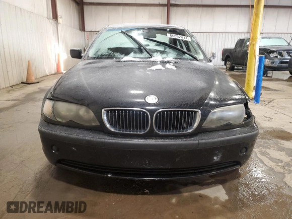 2003 BMW 3 Series 325xi with VIN WBAEU33493PM58896, listed as a Copart auction lot 86892414 with 163,111 mi miles and Salvage Title. Bid and sale history available at carsss.com. Image 5.