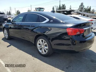 2018 Chevrolet Impala LT with VIN 2G1105S38J9103918, listed as a Copart auction lot 54575825 with 46,989 mi miles and Salvage Title. Bid and sale history available at DreamBid. Image 2.
