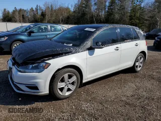 2019 Volkswagen Golf S z VIN 3VWG57AU9KM009366, wystawiony jako Copart lot #45696895 z przebiegiem 87 584 mil mil oraz Szkoda całkowita • Salvage title. Historia ofert i sprzedaży dostępna na DreamBid. Obrazek 1.