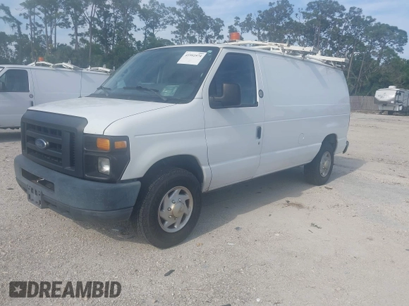 2012 Ford Econoline Cargo Commercial with VIN 1FTNE2EL2CDB10454, listed as a IAAI auction lot 41992574 with 210,118 mi miles and . Bid and sale history available at DreamBid. Image 2.