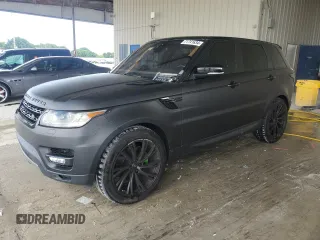 2017 Land Rover Range Rover Sport SE with VIN SALWG2FK3HA670487, listed as a Copart auction lot 71741634 with 143,420 mi miles and Salvage Title. Bid and sale history available at carsss.com. Image 1.