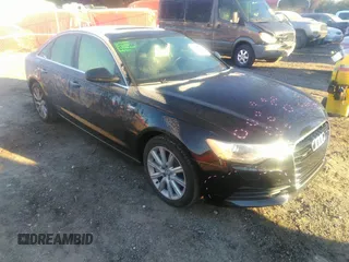 2013 Audi A6 3.0T Premium Plus with VIN WAUGGAFC6DN138598, listed as a IAAI auction lot 41020650 with 109,664 mi miles. Bid and sale history available at carsss.com. Image 1.