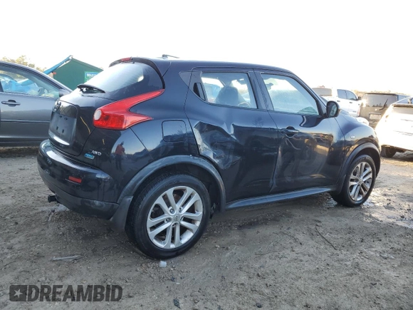 2012 Nissan Juke SL with VIN JN8AF5MV7CT122867, listed as a Copart auction lot 86903634 with Not Provided miles and Salvage Title. Bid and sale history available at DreamBid. Image 3.