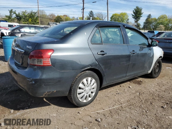 2007 Toyota Yaris with VIN JTDBT923571040512, listed as a Copart auction lot 54068295 with 195,344 mi miles and Salvage Title. Bid and sale history available at carsss.com. Image 3.