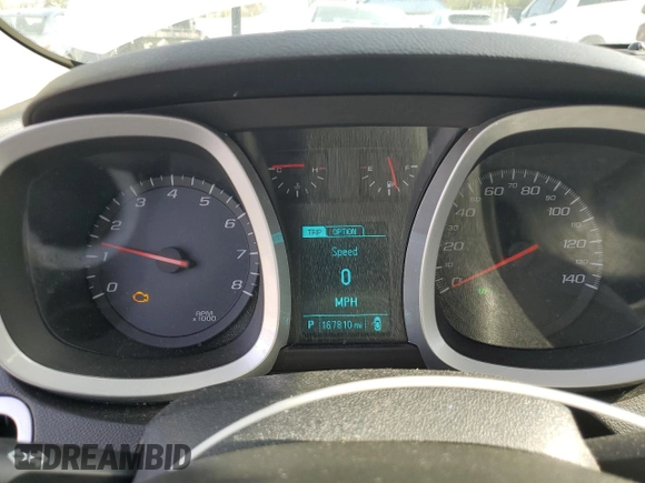 2016 Chevrolet Equinox LT z VIN 2GNALCEK0G6337977, wystawiony jako Copart lot #51516105 z przebiegiem 167 810 mil mil oraz Szkoda całkowita • Salvage title. Historia ofert i sprzedaży dostępna na DreamBid. Obrazek 9.