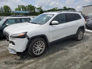 2014 Jeep Cherokee Limited with VIN 1C4PJLDB1EW301647, listed as a Copart auction lot 56169585 with 140,784 mi miles and Salvage title. Bid and sale history available at DreamBid. Image 1.