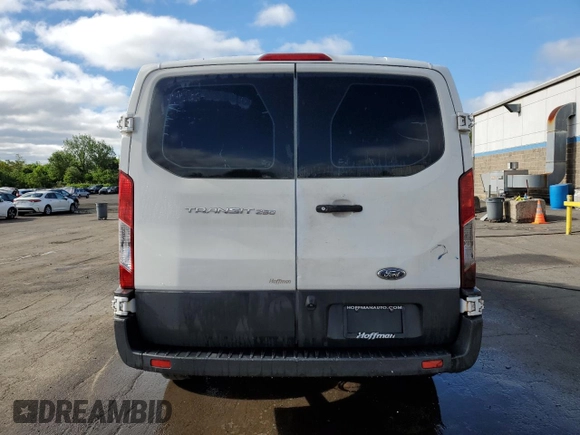 2018 Ford Transit with VIN 1FTYR1ZM1JKA58709, listed as a Copart auction lot 57285645 with 222,673 mi miles and Salvage title. Bid and sale history available at DreamBid. Image 6.