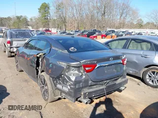 2017 Nissan Maxima SR with VIN 1N4AA6APXHC447502, listed as a IAAI auction lot 41640965 with 132,434 mi miles and . Bid and sale history available at DreamBid. Image 3.