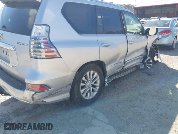2019 Lexus GX 460 z VIN JTJBM7FX0K5210725, wystawiony jako IAAI lot #41862293 z przebiegiem 105 263 mil mil oraz . Historia ofert i sprzedaży dostępna na DreamBid. Obrazek 17.