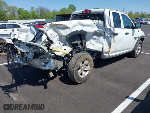 2020 Ram 1500 Tradesman with VIN 1C6RR6FT1LS147994, listed as a IAAI auction lot 41991691 with 62,608 mi miles and . Bid and sale history available at DreamBid. Image 4.