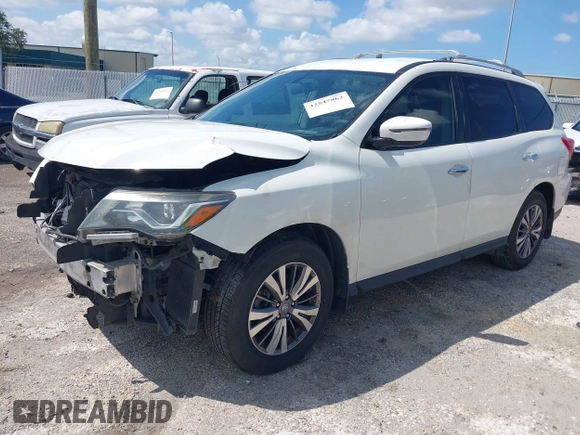 2019 Nissan Pathfinder SL with VIN 5N1DR2MN4KC596512, listed as a IAAI auction lot 42547862 with 231,367 mi miles and . Bid and sale history available at DreamBid. Image 2.