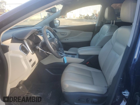 2023 Nissan Murano SL with VIN 5N1AZ2CJ2PC125970, listed as a Copart auction lot 88108305 with 49,885 mi miles and Salvage Title. Bid and sale history available at DreamBid. Image 7.