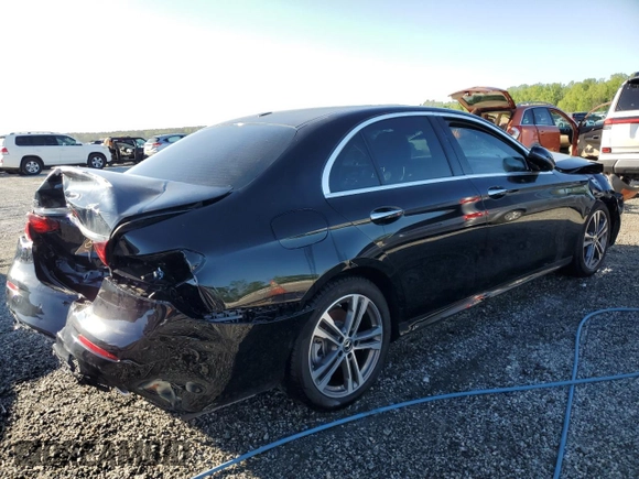 2023 Mercedes-Benz E-Class E 350 with VIN W1KZF8DB6PB178225, listed as a Copart auction lot 53555875 with 7,315 mi miles and Clean Title. Bid and sale history available at carsss.com. Image 3.