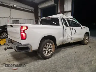 2020 Chevrolet Silverado 1500 LTZ with VIN 3GCUYGED5LG407858, listed as a Copart auction lot 89135715 with 86,088 mi miles and Salvage Title. Bid and sale history available at DreamBid. Image 3.