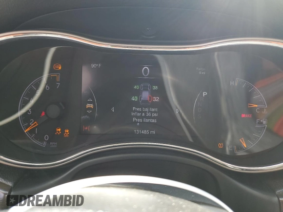 2014 Jeep Grand Cherokee Limited with VIN 1C4RJFBG3EC469364, listed as a Copart auction lot 50395545 with 131,485 mi miles and Clean Title. Bid and sale history available at DreamBid. Image 9.