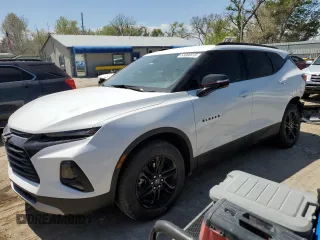 2022 Chevrolet Blazer LT z VIN 3GNKBCR41NS188447, wystawiony jako Copart lot #53066815 z przebiegiem 22 108 mil mil oraz Szkoda całkowita • Salvage title. Historia ofert i sprzedaży dostępna na DreamBid. Obrazek 1.