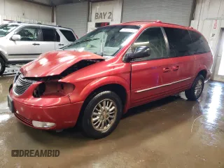 2002 Chrysler Town & Country Limited with VIN 2C8GP64L92R666654, listed as a Copart auction lot 88472045 with 315,139 mi miles and Salvage Title. Bid and sale history available at carsss.com. Image 1.