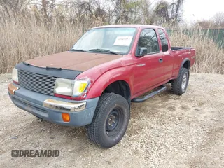 1999 Toyota Tacoma PreRunner z VIN 4TASM92N0XZ443454, wystawiony jako IAAI lot #41907523 z przebiegiem 237 864 mil mil oraz . Historia ofert i sprzedaży dostępna na DreamBid. Obrazek 2.
