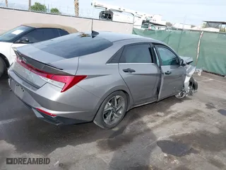 2023 Hyundai Elantra Limited with VIN KMHLP4AGXPU494605, listed as a IAAI auction lot 40786198 with 33,601 mi miles. Bid and sale history available at carsss.com. Image 4.