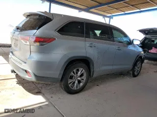 2016 Toyota Highlander LE Plus with VIN 5TDZKRFH9GS124343, listed as a Copart auction lot 53034575 with 76,353 mi miles and Salvage Title. Bid and sale history available at carsss.com. Image 3.
