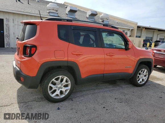 2018 Jeep Renegade Latitude с VIN ZACCJBBB6JPH88976, выставлен на аукционе Copart как лот 53188055 с пробегом 68 259 миль миль и Списание • Salvage title. История ставок и продаж доступна на DreamBid. Изображение 3.
