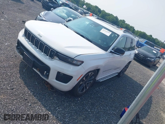 2022 Jeep Grand Cherokee Overland with VIN 1C4RJHDGXN8576813, listed as a IAAI auction lot 42314919 with 35,632 mi miles and . Bid and sale history available at DreamBid. Image 17.