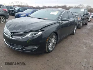 2013 Lincoln MKZ with VIN 3LN6L2JK5DR828737, listed as a IAAI auction lot 41441694 with 115,431 mi miles. Bid and sale history available at carsss.com. Image 2.