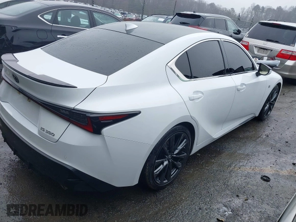 2022 Lexus IS 350 F Sport z VIN JTHGZ1B29N5054575, wystawiony jako IAAI lot #41580227 z przebiegiem 48 922 mil mil oraz . Historia ofert i sprzedaży dostępna na DreamBid. Obrazek 4.
