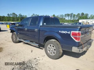 2014 Ford F-150 XL with VIN 1FTFW1ETXEKD01260, listed as a Copart auction lot 55203685 with 153,410 mi miles and Salvage title. Bid and sale history available at DreamBid. Image 2.