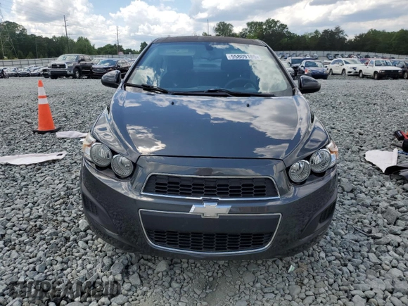 2016 Chevrolet Sonic LT with VIN 1G1JC5SH4G4119418, listed as a Copart auction lot 55809185 with 97,740 mi miles and Salvage title. Bid and sale history available at DreamBid. Image 5.