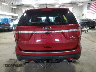 2018 Ford Explorer XLT with VIN 1FM5K8D89JGC24094, listed as a Copart auction lot 53387205 with 72,087 mi miles and Non Repairable. Bid and sale history available at carsss.com. Image 6.
