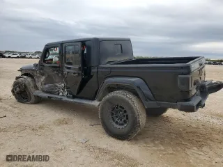 2021 Jeep Gladiator Texas Trail with VIN 1C6JJTAM6ML612705, listed as a Copart auction lot 83910614 with 0 mi miles and Salvage Title. Bid and sale history available at carsss.com. Image 2.