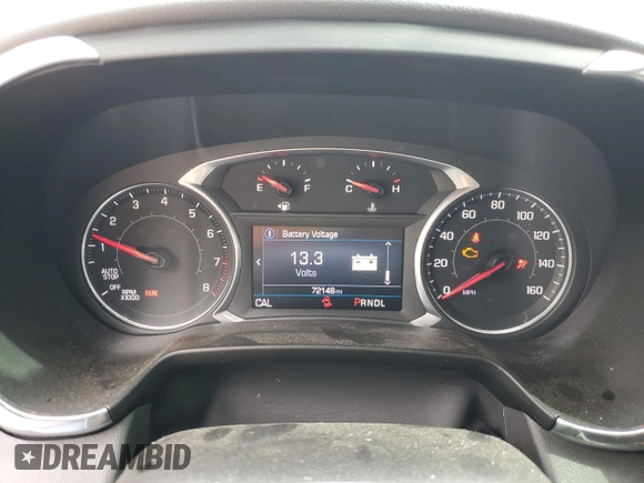 2021 Chevrolet Blazer LT with VIN 3GNKBBRA1MS571741, listed as a Copart auction lot 58032795 with 72,148 mi miles and Salvage title. Bid and sale history available at DreamBid. Image 9.