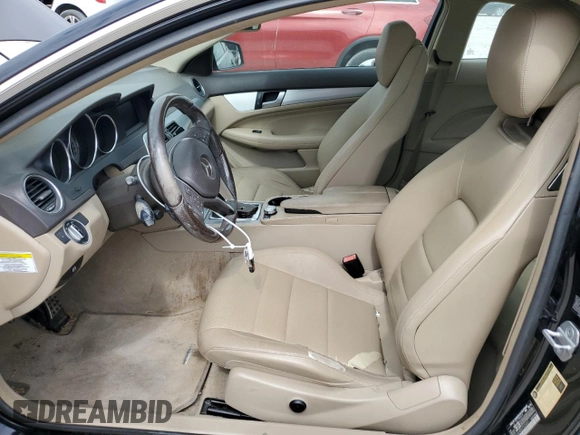 2012 Mercedes-Benz C 250 with VIN WDDGJ4HB5CF926541, listed as a Copart auction lot 59483464 with 81,435 mi miles and Clean title. Bid and sale history available at DreamBid. Image 7.
