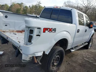 2013 Ford F-150 XL with VIN 1FTFW1EFXDFD00367, listed as a IAAI auction lot 41791175 with 165,150 mi miles and . Bid and sale history available at DreamBid. Image 4.