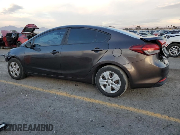 2017 Kia Forte LX with VIN 3KPFK4A76HE078325, listed as a Copart auction lot 42824485 with 54,037 mi miles and Salvage Title. Bid and sale history available at DreamBid. Image 2.