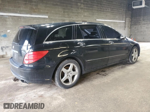 2010 Mercedes-Benz R with VIN 4JGCB6FE8AA112050, listed as a Copart auction lot 55428475 with 261,668 mi miles and Salvage Title. Bid and sale history available at carsss.com. Image 3.
