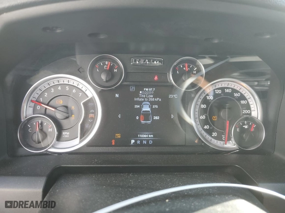 2021 Ram 1500 Classic Tradesman with VIN 3C6RR7KG9MG536292, listed as a Copart auction lot 70681994 with 110,364 mi miles and Clean Title. Bid and sale history available at carsss.com. Image 9.