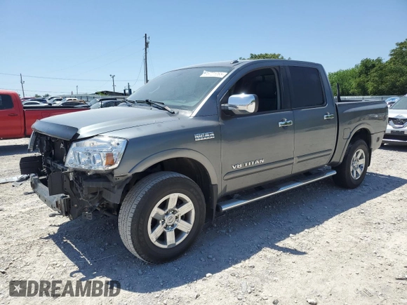 2015 Nissan Titan Pro-4X with VIN 1N6BA0EC5FN514184, listed as a Copart auction lot 56721065 with 127,283 mi miles and Salvage title. Bid and sale history available at DreamBid. Image 1.