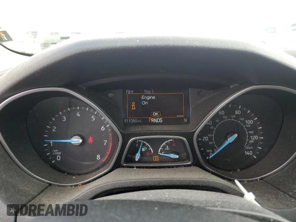 2017 Ford Focus Titanium with VIN 1FADP3N29HL229088, listed as a Copart auction lot 55612415 with 111,355 mi miles and Salvage title. Bid and sale history available at DreamBid. Image 9.