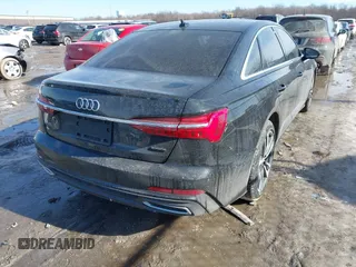 2019 Audi A6 Premium Plus with VIN WAUL2AF24KN063790, listed as a IAAI auction lot 41464028 with 62,221 mi miles. Bid and sale history available at carsss.com. Image 4.