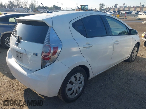 2012 Toyota Prius One z VIN JTDKDTB36C1003456, wystawiony jako IAAI lot #42002168 z przebiegiem 234 406 mil mil oraz . Historia ofert i sprzedaży dostępna na DreamBid. Obrazek 4.